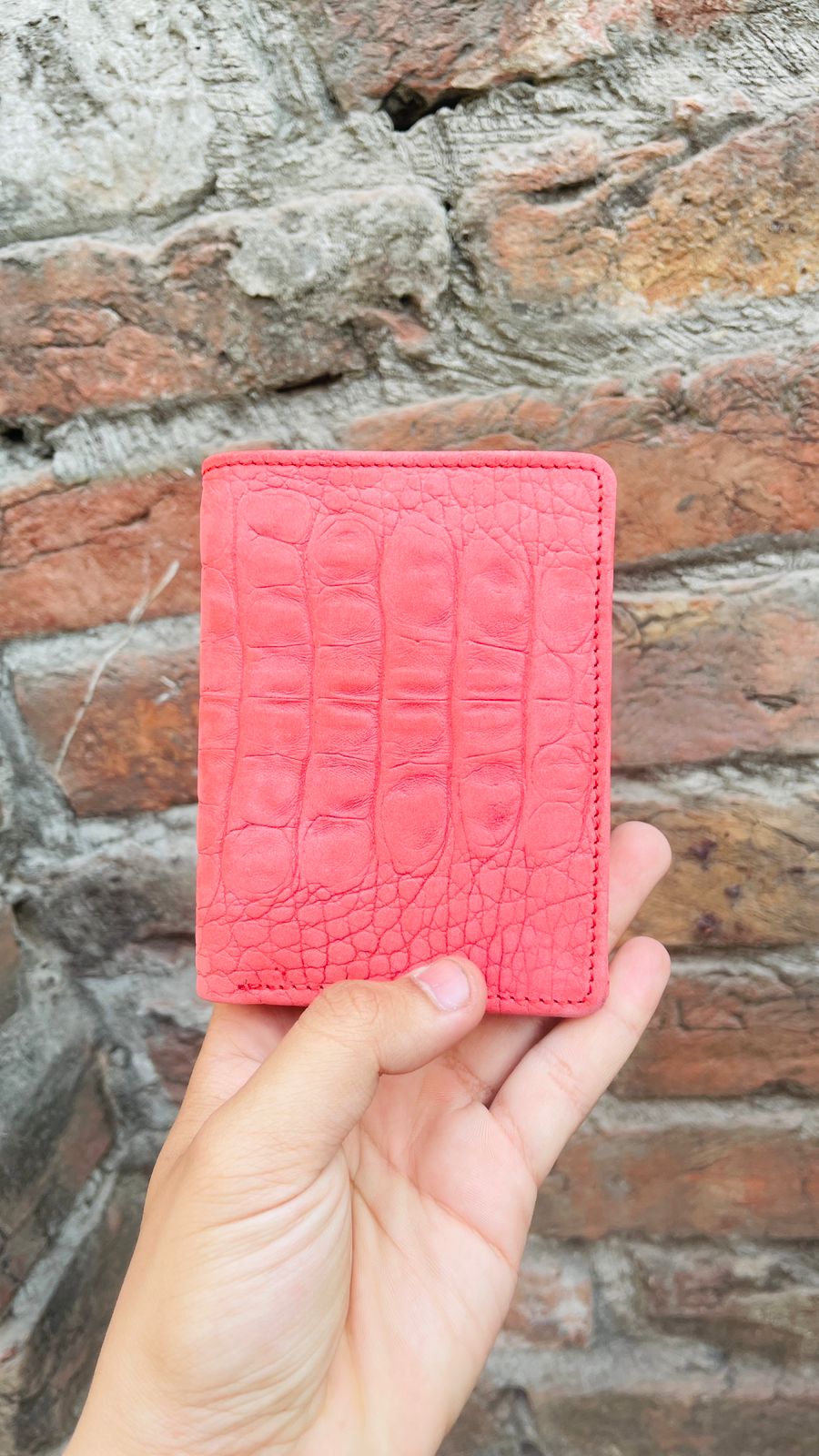 Crocodile Slim Short Long  Wallet