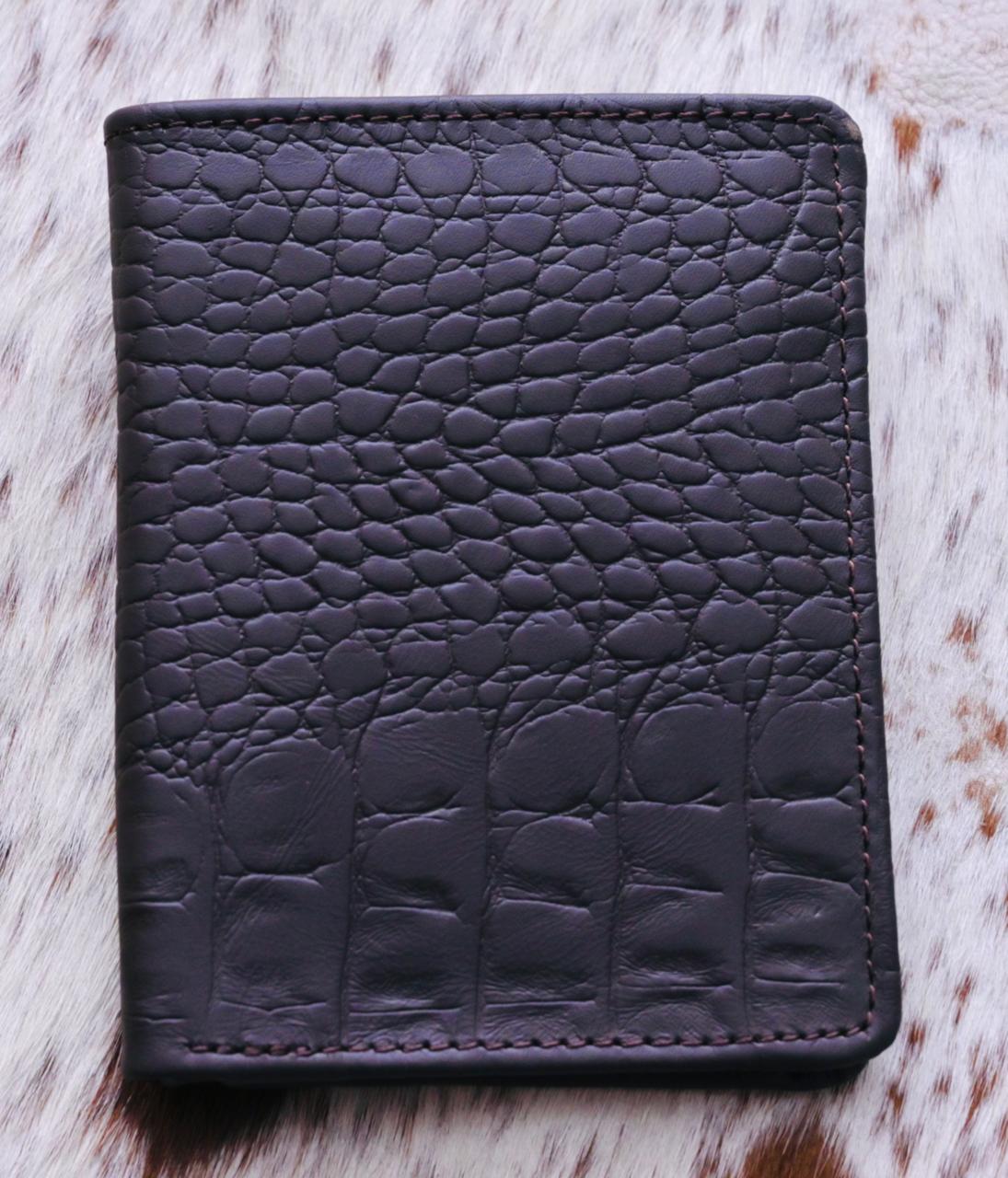 Genuine Crocodile Leather Short Long Wallet